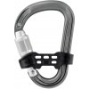 karabína PETZL Attache BAR SCREW-LOCK Gray