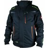 E.S. Zimná softshell bunda MOTION 2020 čierno/žltá (Strauss - pánska zateplená bunda )