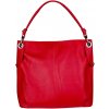 NovaKabelka.sk Margherita Rossa kožená talianska kabelka červená