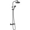 Hansgrohe Vernis Blend sprchový systém Showerpipe 200 1jet, s termostatom, matná čierna, 26276670