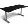 AROZZI herní stůl ARENA Gaming Desk Frozen Grey Black ARENA-FG-BK