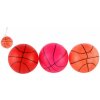 Loptička basketbal guma 8,5cm - mix farieb