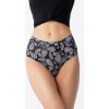 Vysoké brazílky Julimex Simple Paisley Brasil Maxi M čierna