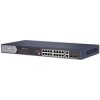 HIKVISION DS-3E0520HP-E, Full Gb switch 16x PoE (4x HI-PoE), 2x uplink RJ-45 + 2x uplink SFP, 225W, dosah až 300m