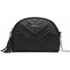 Miss Lulu dámska elegantná crossbody kabelka LB2236 - čierna