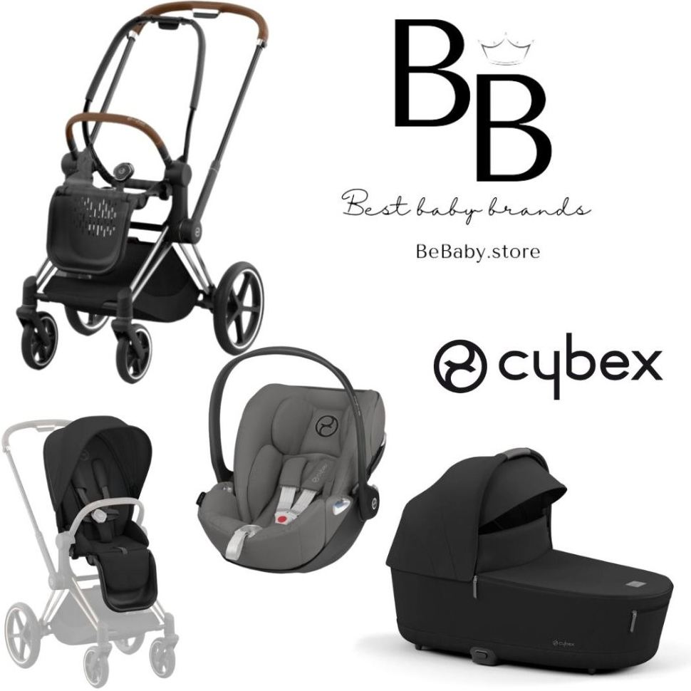 Cybex Podvozok PRIAM + SEAT 2022 Chrome Brown