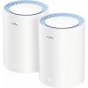 CUDY MESH systém WI-FI 6 M1200 2.4Ghz, 5Ghz, 574 Mbps + 2402 Mbps CUDY (2Pack)