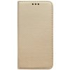 Puzdro knižka Motorola Moto E6 Play zlaté