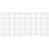 PVC panel Mozaika biela s bielou špárou