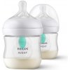 PHILIPS AVENT Fľaša Natural Response s ventilom AirFree 125 ml, 0m+ 2 ks