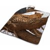 Sablio Plážová deka Leopard 2: 200x140 cm