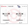 BREMBO Sada brzdových platničiek kotúčovej brzdy P 06 072