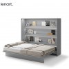 Dig-net nábytok Sklápacia posteľ Lenart BED CONCEPT BC-14 sivá | 160 x 200 cm