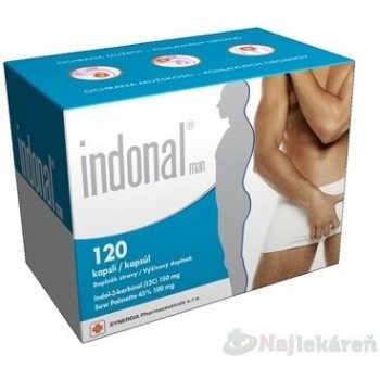 Synergia Pharmaceuticals Indonal Man 120 kapsúl