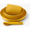 Sada riadu SEATOSUMMIT Passage Dinnerware Set 1P 7ks žltá