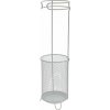 H&S Decoration Kovový stojan na dáždniky June White, 50x18 cm
