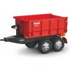 Rollytoys Vlečka za traktor Krampe červená