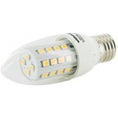 Whitenergy Led žiarovka 36xSMD 5W E27 teplá biela–sviečka C35