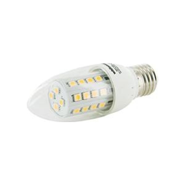 Žiarovka Whitenergy Led žiarovka 36xSMD 5W E27 teplá biela–sviečka C35