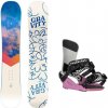 Gravity Mist 24/25 dámsky snowboard + Gravity Fenix grey/rose viazanie + zľava 20 € na príslušenstvo - 152 cm + S (EU 37)