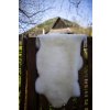 Ovčia kožušina biela strihaná Kožušina: M- 110x65 cm