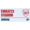 Fan-shop Plechová cedule ARSENAL FC Street bílé