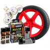 Foliatec Spray film - tekutá guma červená NEON 4x400ml sada