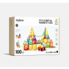 Mideer Farebná magnetická stavebnica 100ks