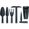 Prosperplast s.r.o. Sada ručného náradia na sadenie RESPANA GARDENING TOOLS SET čierna, 6 ks