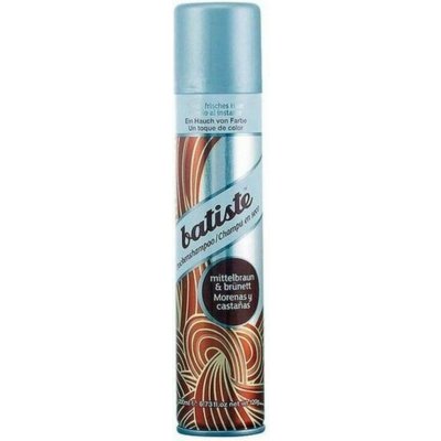 Batiste Hint of Colour suchý šampón pre hnedé odtiene vlasov Instant Hair Refresh Medium & Brunette a Hint of Colour 200 ml