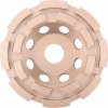 Kotúč brúsny diamantový dvojradový, 115mm, EXTOL INDUSTRIAL