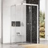 Ravak Matrix - Sprchový kút štvordielny MSRV4-90/90, 89-91 cm, biela/číre sklo 1WV77100Z1