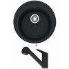 Franke ROG 610 onyx + Franke FC 9547.071 NOVARA PLUS onyx