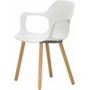 Vitra Stolička HAL Armchair Wood, cotton white