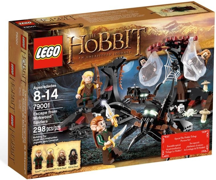 LEGO® Hobbit 79001 Únik pred pavúkmi z Mirkwoodu