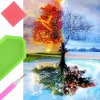 Norimpex Diamantové maľovanie Strom štvoro ročných období 30 x 40 cm