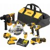 Sada elektrického nářadí Dewalt COMBO SET 12V DCK611P1D2 (DCH072+DCS512+DCD701+DCF801+DCS353+DCL510) 1x5,0 2x2,0Ah TAŠKA