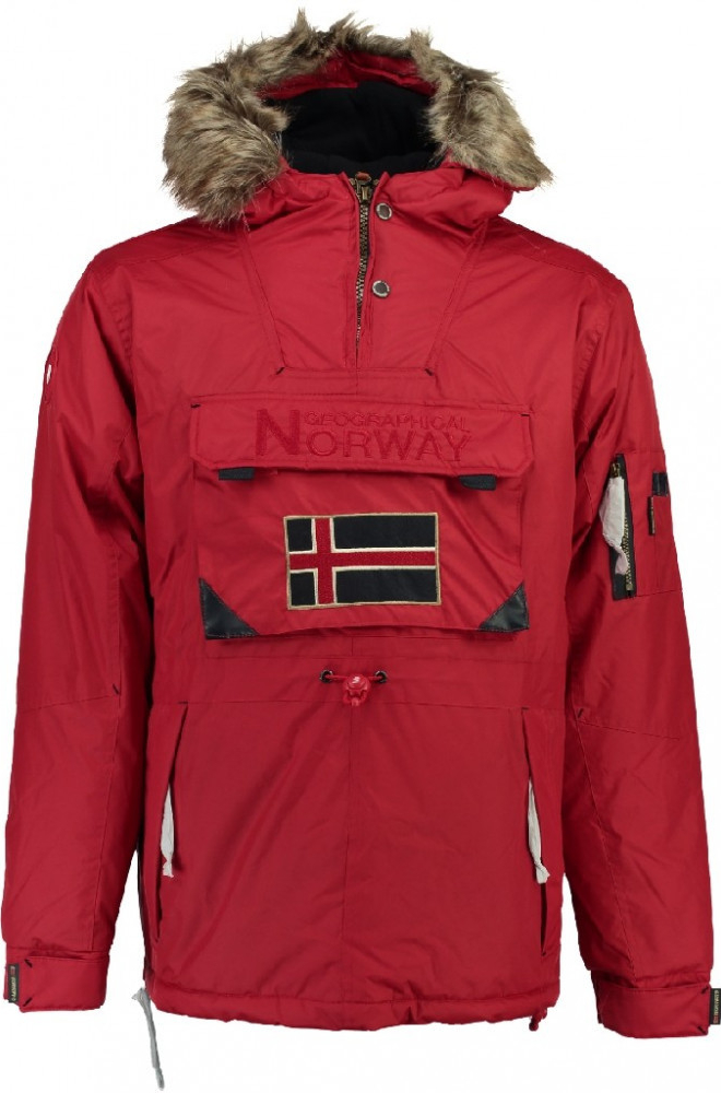 Geographical Norway bunda pánská CORPORATE MEN červená