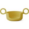 Design Letters horčicovo žlté držadlo na detský hrnček
