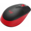 Logitech | Plnohodnotná myš | M190 | Bezdrôtová | USB | Červená