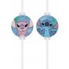 Papierové slamky Stitch 4ks