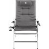Coleman 5 Position Padded Aluminium Šedá židle