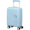 American Tourister SOUNDBOX MINI Spinner47 Pastel Blue petrolejová 22 L