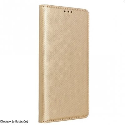Knižkové puzdro Smart Case Book pre Samsung Galaxy S23 Ultra, zlatá TEL186585