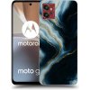 Picasee silikónový čierny obal pre Motorola Moto G32 - Luna