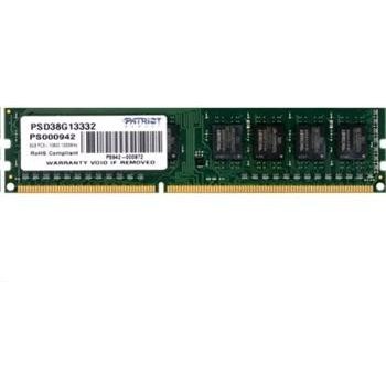 Patriot DDR3 8GB 1333MHz CL9 PSD38G13332