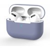 Enem Jednofarebný obal na Airpods Pro - Modrý APP1OAIR024