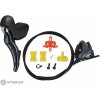 Shimano ST-R8025 ľavá radiaca a hydraulická brzdová páka so strmeňom BR-R8070 2x11