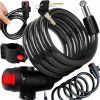 Zabezpečenie bicykla Kellys Coil 150 cm