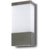 Záhradné nástenné svietidlo Kwazar Luminaire sivé E27 15 W